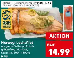 Kaufland Norweg. Lachsfilet Angebot