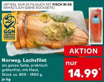 Kaufland Norweg. Lachsfilet Angebot
