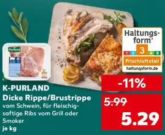 Kaufland K-PURLAND Dicke Rippe/Brustrippe Angebot