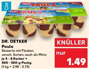 Kaufland DR. OETKER Paula Angebot
