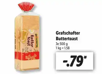 Lidl Grafschafter Buttertoast Angebot