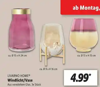 Lidl Livarno Home Windlicht Oder Vase Angebot