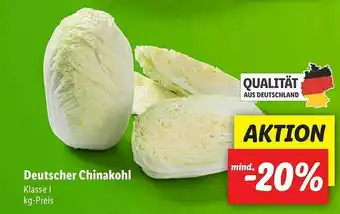 Lidl Deutscher Chinakohl Angebot