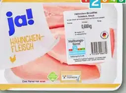 REWE ja! Frisches Hähnchen-Brustfilet Angebot
