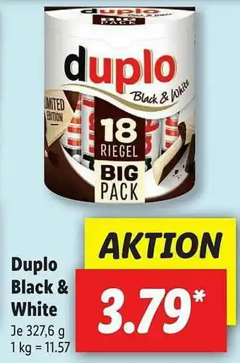 Lidl Duplo Black & White Angebot