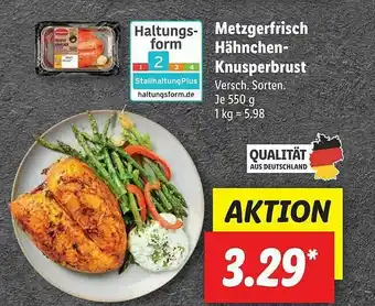 Lidl Metzgerfrisch Hähnchen-knusperbrust Angebot