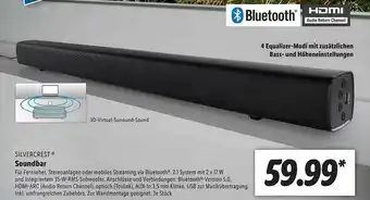 Lidl Silvercrest Soundbar Angebot