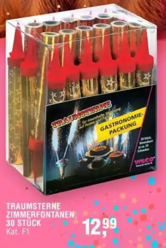 Handelshof weco TRAUMSTERNE ZIMMERFONTÄNEN, 30 STÜCK Angebot
