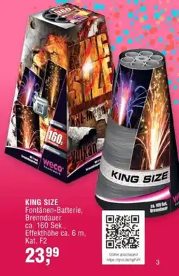 Handelshof weco KING SIZE Angebot