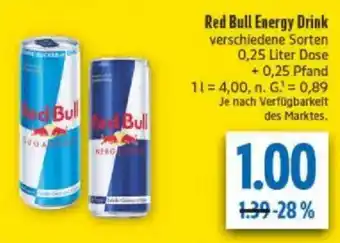 diska Red Bull Energy Drink Angebot