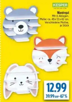 diska KESPER Wandregal Angebot