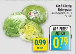 diska Gut & Günstig Eisbergsalat Angebot