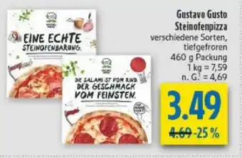diska Gustavo Gusto Steinofenpizza Angebot