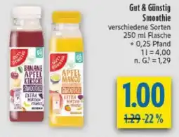 diska Gut & Günstig Smoothie Angebot