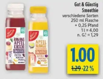 diska Gut & Günstig Smoothie Angebot