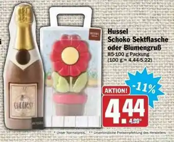 dodenhof Hussel Schoko Sektflasche Oder Blumengruß Angebot