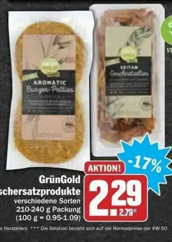 dodenhof Grüngold Schersatzprodukte Angebot