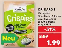Kaufland DR. KARG'S Crispies Angebot
