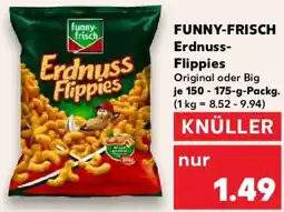 Kaufland FUNNY-FRISCH Erdnuss- Flippies Angebot