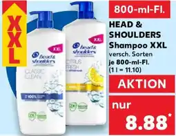 Kaufland HEAD & SHOULDERS Shampoo XXL Angebot