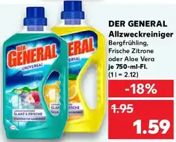 Kaufland DER GENERAL Allzweckreiniger Angebot