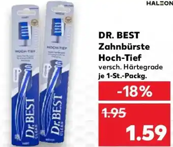 Kaufland DR. BEST Zahnbürste Hoch-Tief Angebot