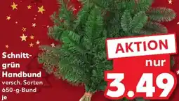 Kaufland Schnittgrün Handbund Angebot