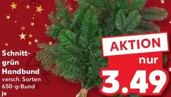 Kaufland Schnittgrün Handbund Angebot