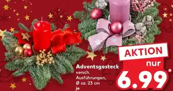 Kaufland Adventsgesteck Angebot