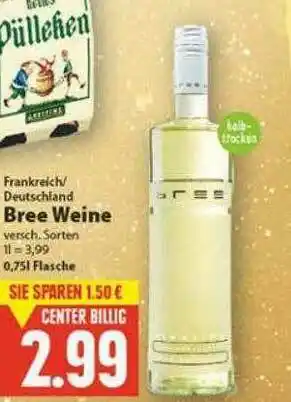 E-Center Frankreich Deutschland Bree Weine Angebot