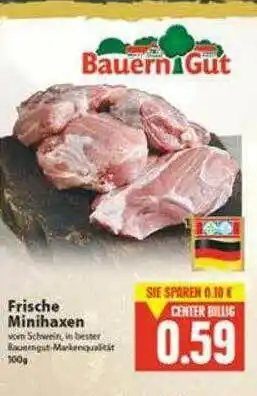 E-Center Frische Minihaxen Bauern Gut Angebot