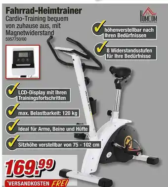 Poco Homcom Fahrrad-heimtrainer Angebot