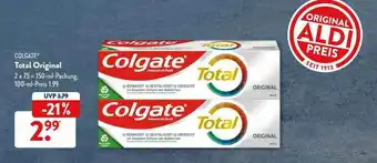 Aldi Süd Colgate Total Original Angebot