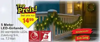 Jawoll 5 Meter LED-Girlande Angebot