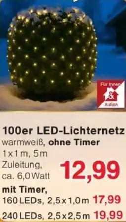 Jawoll 100er LED-Lichternetz Angebot