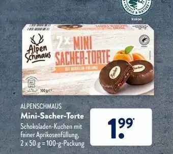 Aldi Süd Alpenschmaus Mini-sacher-torte Angebot