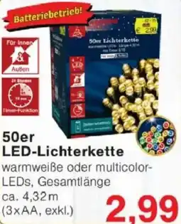 Jawoll 50er LED-Lichterkette Angebot