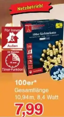 Jawoll 100er Lichterkette Angebot