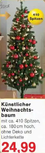 Jawoll Künstlicher Weihnachtsbaum Angebot