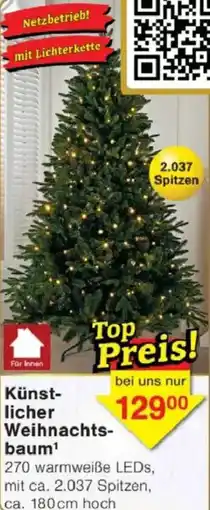 Jawoll Künstlicher Weihnachtsbaum Angebot