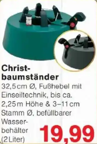 Jawoll Christbaumständer Angebot