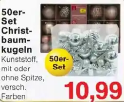 Jawoll 50er- Set Christbaumkugeln Angebot