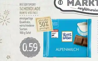 Edeka Struve Ritter Sport Schokolade Bunte Vielfalt Angebot