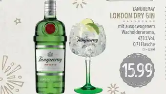 Edeka Struve Tanqueray London Dry Gin Angebot