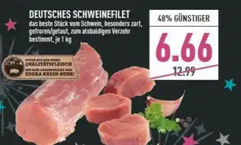 Marktkauf Deutsches Schweinefilet Angebot