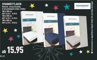 Marktkauf Spannbettlaken Material Schiesser Angebot