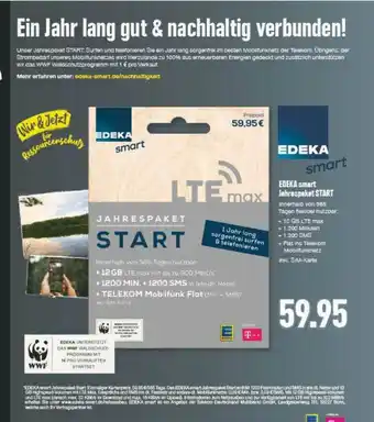 Marktkauf Edeka Smart Jahrespaket Start Angebot