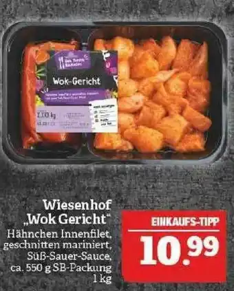 Marktkauf Wiesenhof „wok Gericht“ Angebot