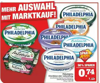 Marktkauf Philadelphia Frischkäse Oder -zubereitung Angebot