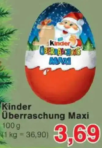 Jawoll Kinder Überraschung Maxi Angebot